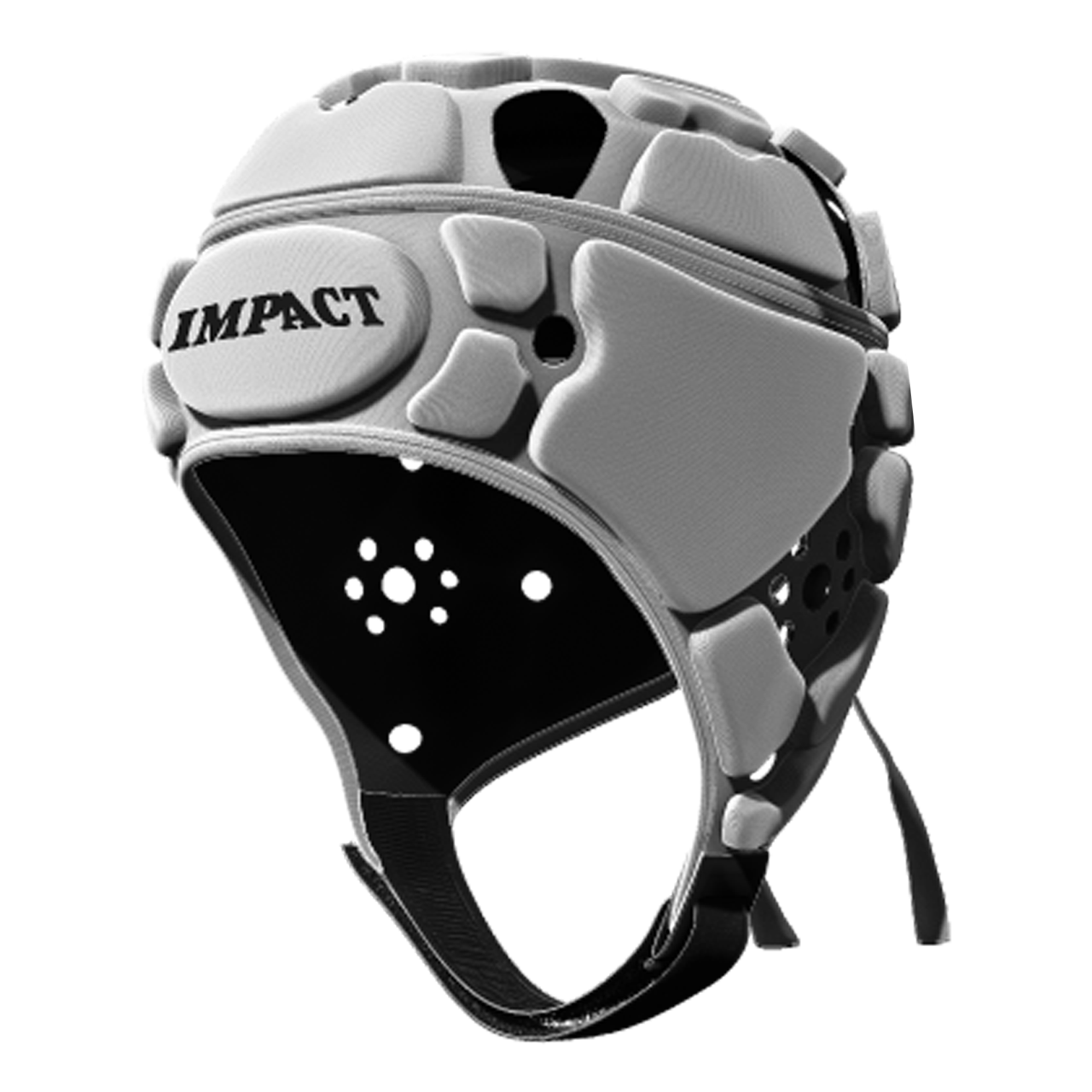 CASQUE RUGBY IMPACT ADULTE UNI BLANC - Univers Crampons