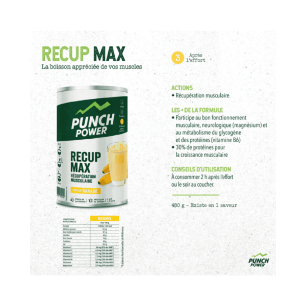 bio recup max banane punch power 3