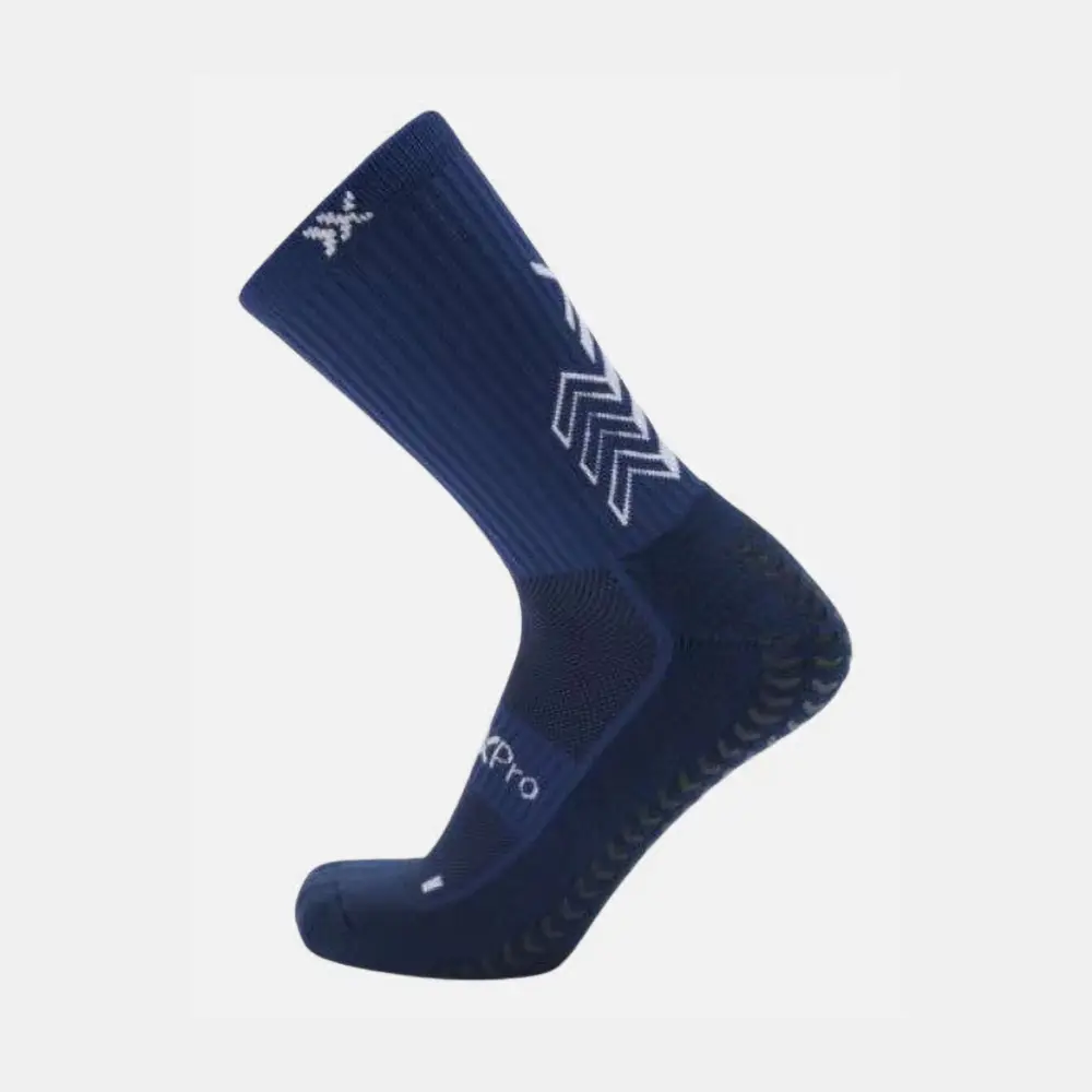 Chaussettes de football rayée F500 bleue - Enfants - Bleu indigo - Kipsta - Décathlon