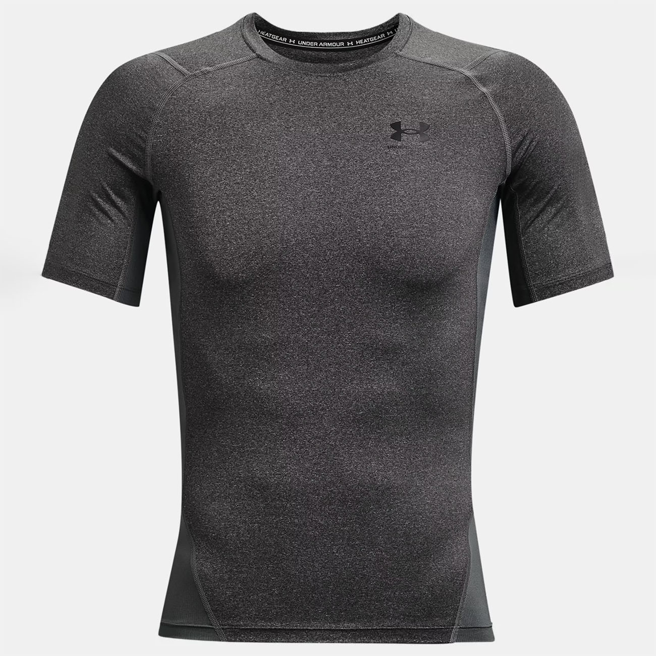 T-shirt Lycra Under Armour HeatGear® Gris carbone pour homme Face