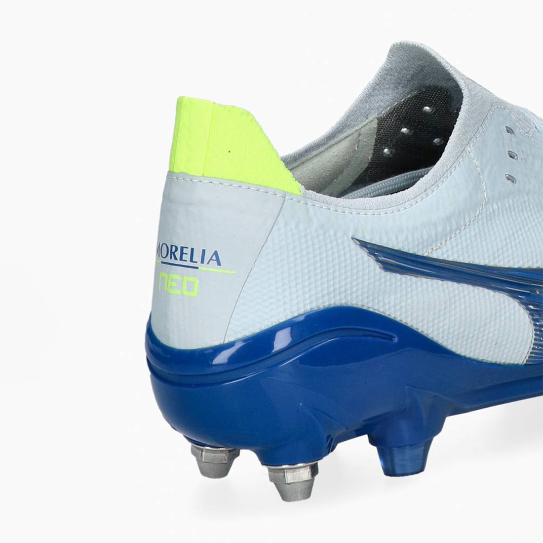 Crampons Mizuno Morelia Neo III B Japan Mix Blanc et bleu