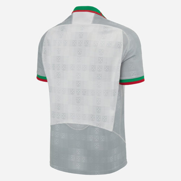 Maillot Replica Extérieur Portugal Rugby World Cup 2023 Blanc 60004722 Dos