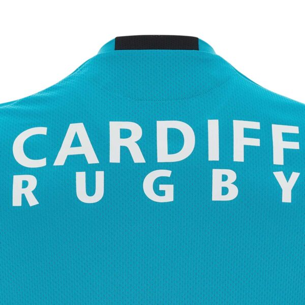 T-shirt d'entraînement Cardiff Blues pour adulte Bleu 58577137 Detail Dos Haut