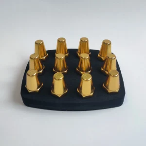 Lot De 12 Crampons Football Antidérapants 13mm 16mm - Pointes Métal Et Plastique Transparent