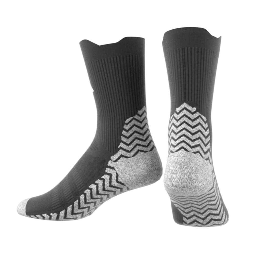 Chaussettes en maille matelassées Adidas GRIP Performance Noires HN8834 Back