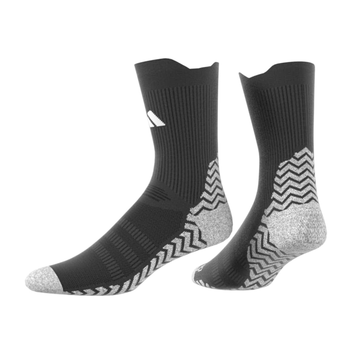 Chaussettes en maille matelassées Adidas GRIP Performance Noires HN8834 Lateral And Back