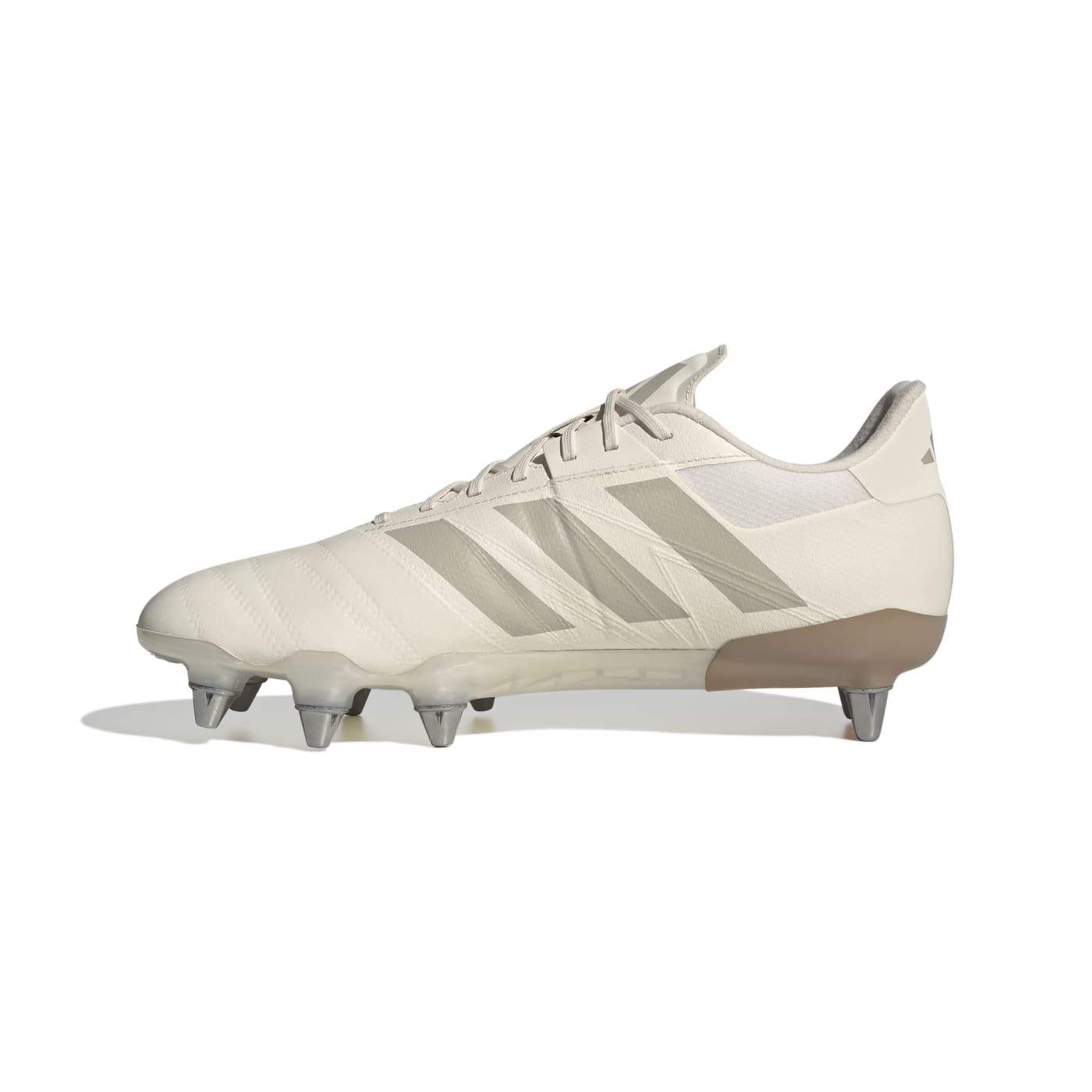 Crampons de rugby Adidas Kakari RS SG Beige JH8819 Medial