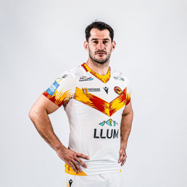 Maillot Replica Domicile Dragons Catalanas 400059220001 Face Lateral