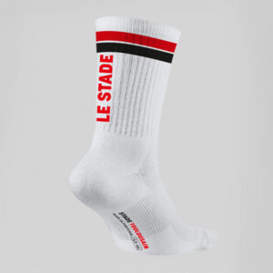 Chaussettes blanches Lifestyle Stade Toulousain Dos Medial
