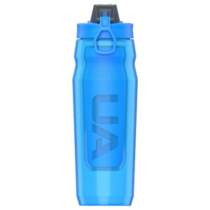 Gourde 950mL UA Playmaker Squeeze Bleu électrique Face2