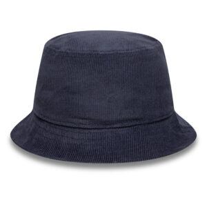 Bob en velour côtelé New Era XV de France Bucket hat Bleu marine 60684763 Dos