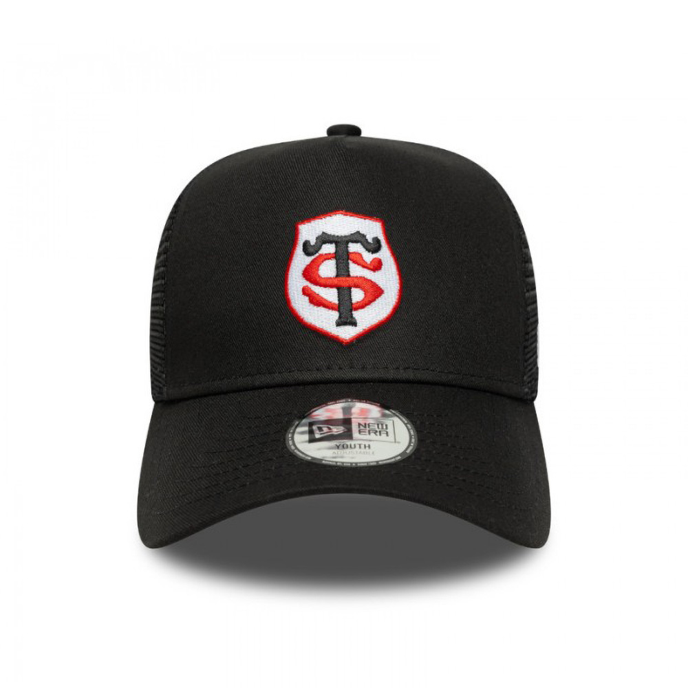Casque New Era Enfant Trucker Mesh Stade Toulousain Noir 60684867 Face