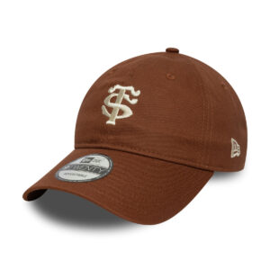 Casquette New Era Stade Toulousain Seasonal 9Twenty Marron 60684871 Face Lateral