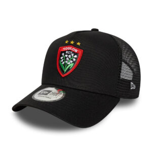 Casquette Trucker New Era RC Toulon Noir 60765338 Face Lateral