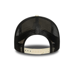 Casquette Trucker New Era XV de France Beige et noir 60684759 Dos