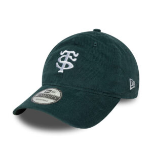 Casquette en velour côtelé New Era Stade Toulousain 9Twenty Vert 60684868 Face Lateral