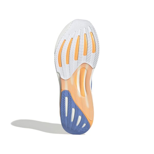 Chaussure de running Adidas Supernova Rise 2 Blanche, bleu ciel et orange JQ7709 Bottom