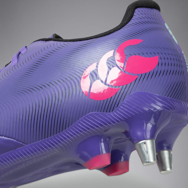 Crampons Canterbury Phoenix Genesis Team SG Violet QB000136BB5 Detail Back Lateral Bottom