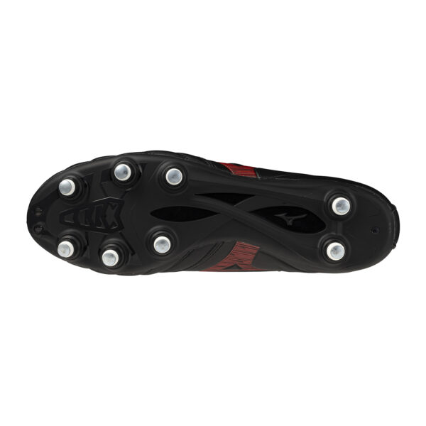 Crampons Mizuno Morelia Neo IV Pro SI Noir et rouge P1GC253500 Bottom
