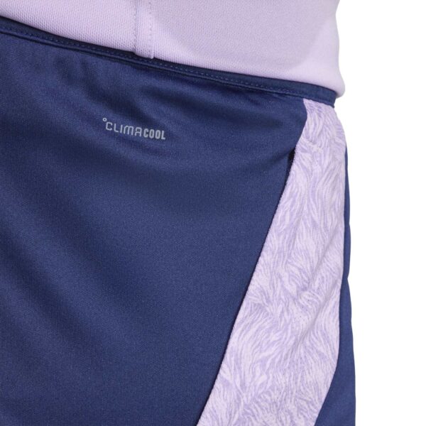 Short d'entrainement XV de France Supporter Bleu marine JM2752 Detail Face Lateral