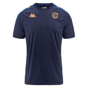 T-shirt Bleu marine Kappa Gianto Union Bordeaux Bègles Champion d'Europe 351F4LW Face