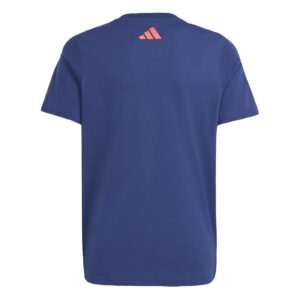 T-shirt enfant original XV de France Supporter Bleu marine KA0440 Dos