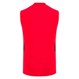 Débardeur d'entrainement Pays de Galles Rugby Macron Rouge 40007490 Dos