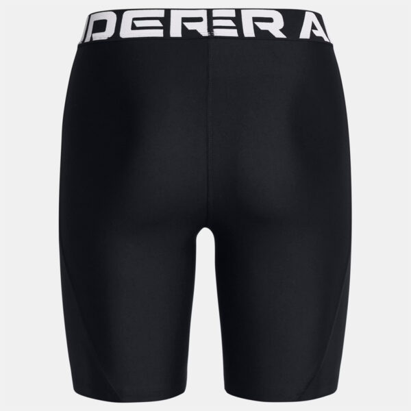 Short long Under Armour HeatGear® Cycliste pour femme Noir 1383627-001 Dos