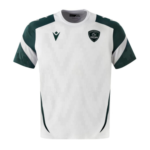 T-shirt d'entrainement Section Paloise Blanc 700112520001 Face