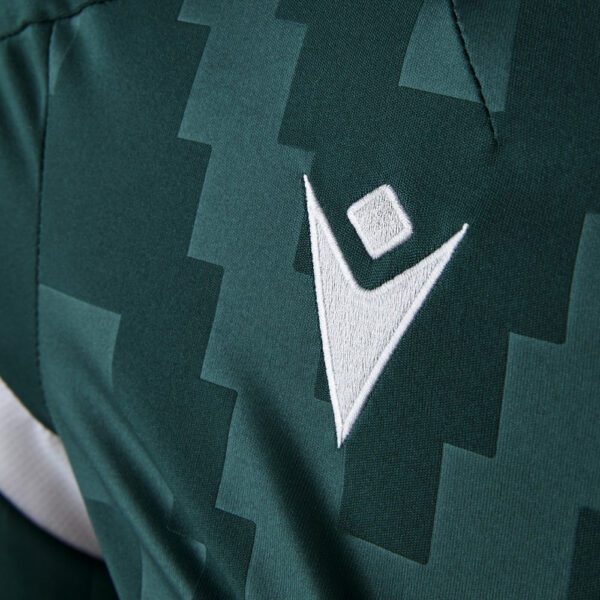 T-shirt d'entrainement Section Paloise Vert 700112440001 Detail Logo Macron