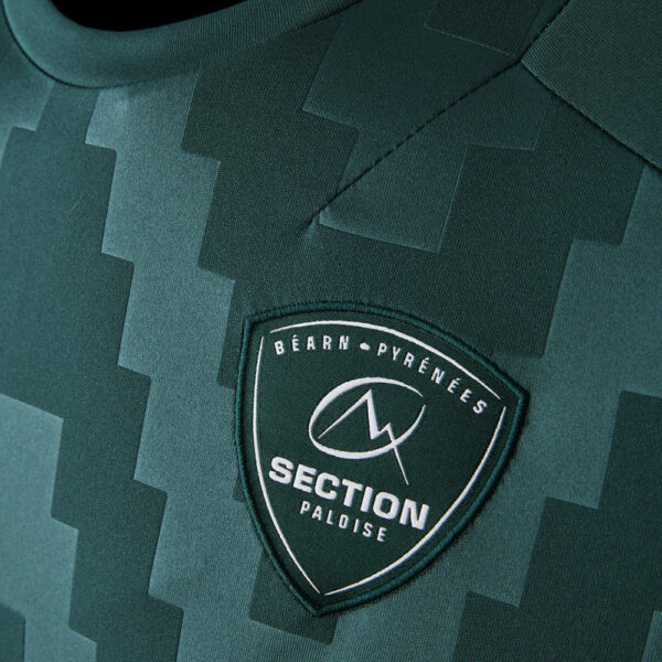 T-shirt d'entrainement Section Paloise Vert 700112440001 Detail Logo Section Paloise