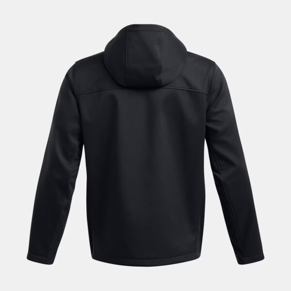 Veste à capuche noire UA Storm ColdGear® Infrared Shield 2.0 pour homme 1371587-002 Dos