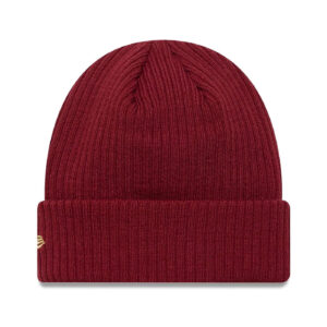 Bonnet côtelé Stade Toulousain New Era Rouge foncé 60684872 Dos