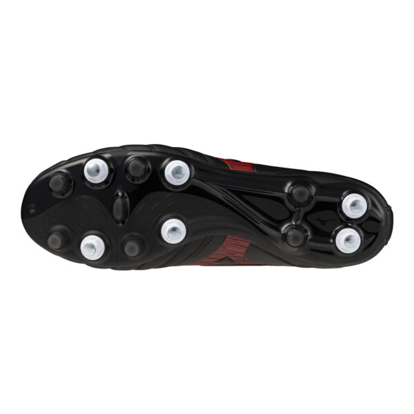 Crampons Mizuno Morelia Neo IV Pro Mix Noir et rouge P1GC253400 Bottom