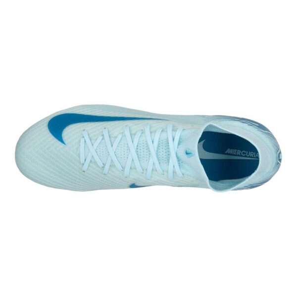 Crampons Nike Air Zoom Mercurial Superfly 10 Elite FG Mad Ambition Bleu FQ1454 400 Top