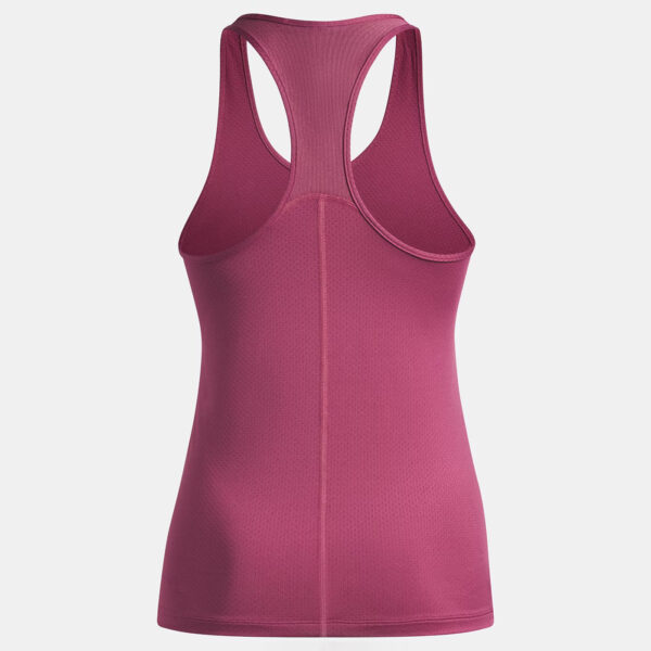 Débardeur pour femme UA HeatGear® Armour Racer Fuchsia 1328962-659 Dos