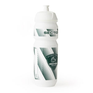 Gourde de sport Section Paloise Blanche et verte 750mL Face Lateral