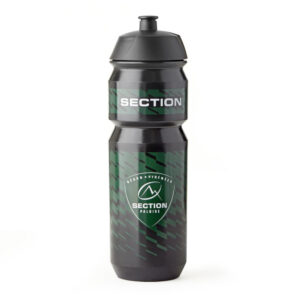 Gourde de sport Section Paloise Noire et verte 750mL Face