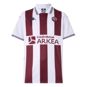 Maillot Replica Extérieur Union Bordeaux Bègles 2025:26 Blanc et bordeaux 341X3ZW Face