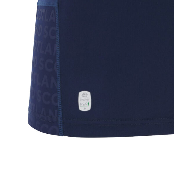 Maillot de match Replica Domicile Écosse Rugby Bleu marine 40007081 Detail Bas Label Official Product