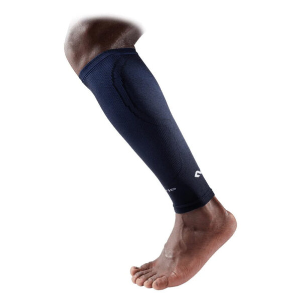 Paire de manchons de compression pour mollet Bleu marine
