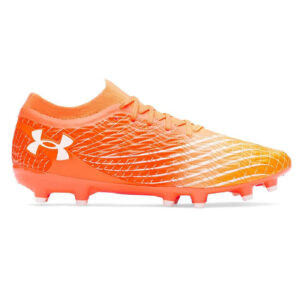 Crampons UA Magnetico Pro 5 FG Under Armour Orange 6000538-825 Lateral