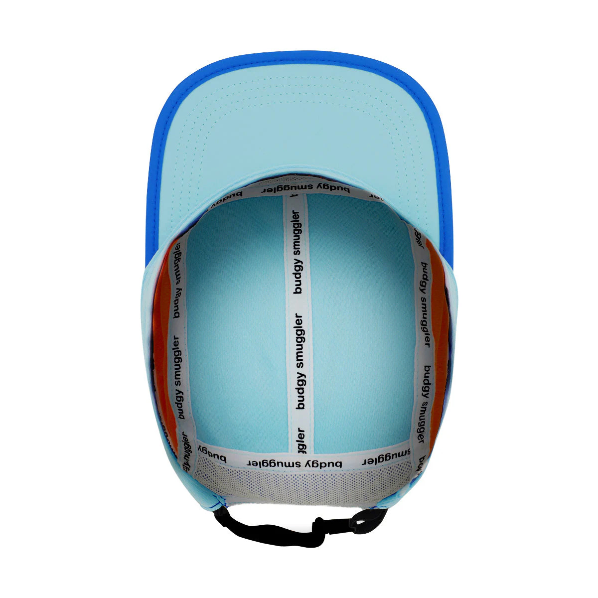 Casquette de running Budgy Smuggler Bleu et Orange Dessous