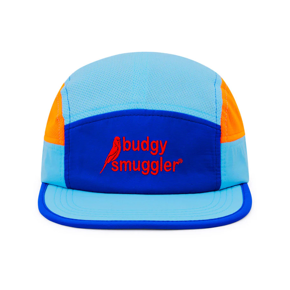 Casquette de running Budgy Smuggler Bleu et Orange Face