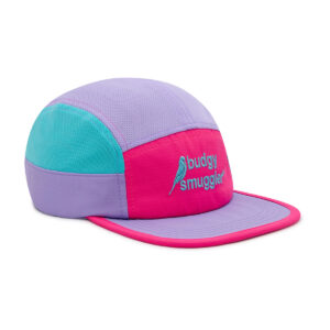 Casquette de running Budgy Smuggler Rose, Violet et Bleu Face Lateral