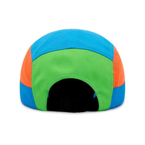 Casquette de running Budgy Smuggler Vert, Orange et Bleu Dos