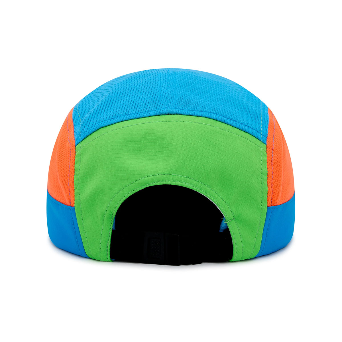 Casquette de running Budgy Smuggler Vert, Orange et Bleu Dos