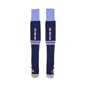 Chaussettes de rugby Kombat Spark Pro UBB 2025:2026 Bleu 33276QW A0J Face