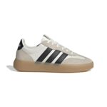 Chaussure urbaine Adidas Barreda Decode Lux Sneakers Blanc et noir JR1227 Lateral