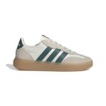 Chaussure urbaine Adidas Barreda Decode Lux Sneakers Blanc et vert JR1230 Lateral